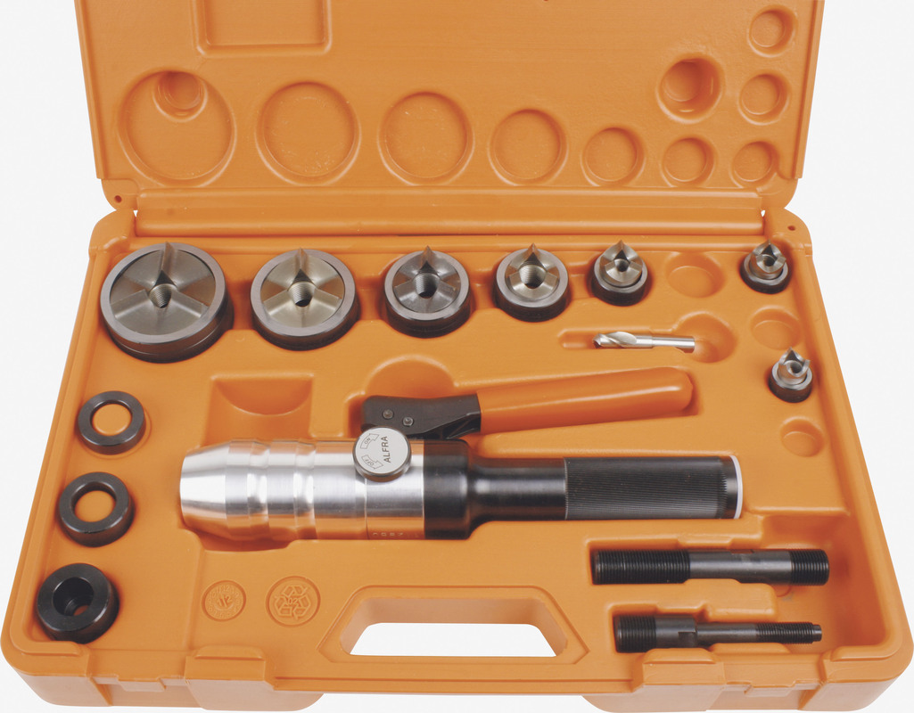 ALFRA Compact™ Jeu hydraulique manuel set TriCut+™ Métrique