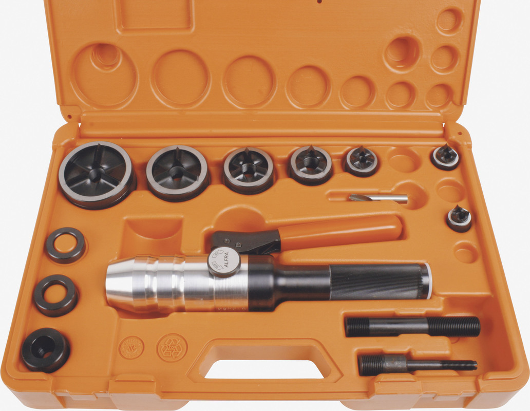 ALFRA Compact™ Jeu hydraulique manuel Set TriCut™ Métrique