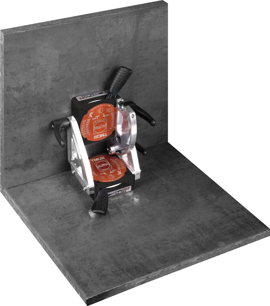 ALFRA Système magnétique d'angle de soudage variable TMA 600