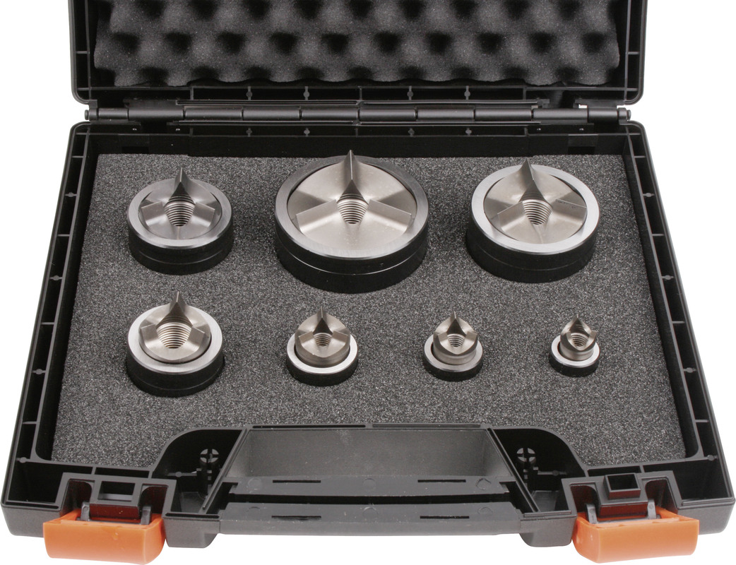 ALFRA Jeu de poinçons TriCut+™ - Métrique (sans boulon de traction)
