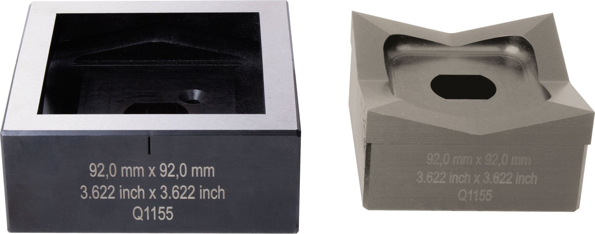 ALFRA Poinçons FormCut+™ - carrés - pour acier (S235) et l’acier inoxydable