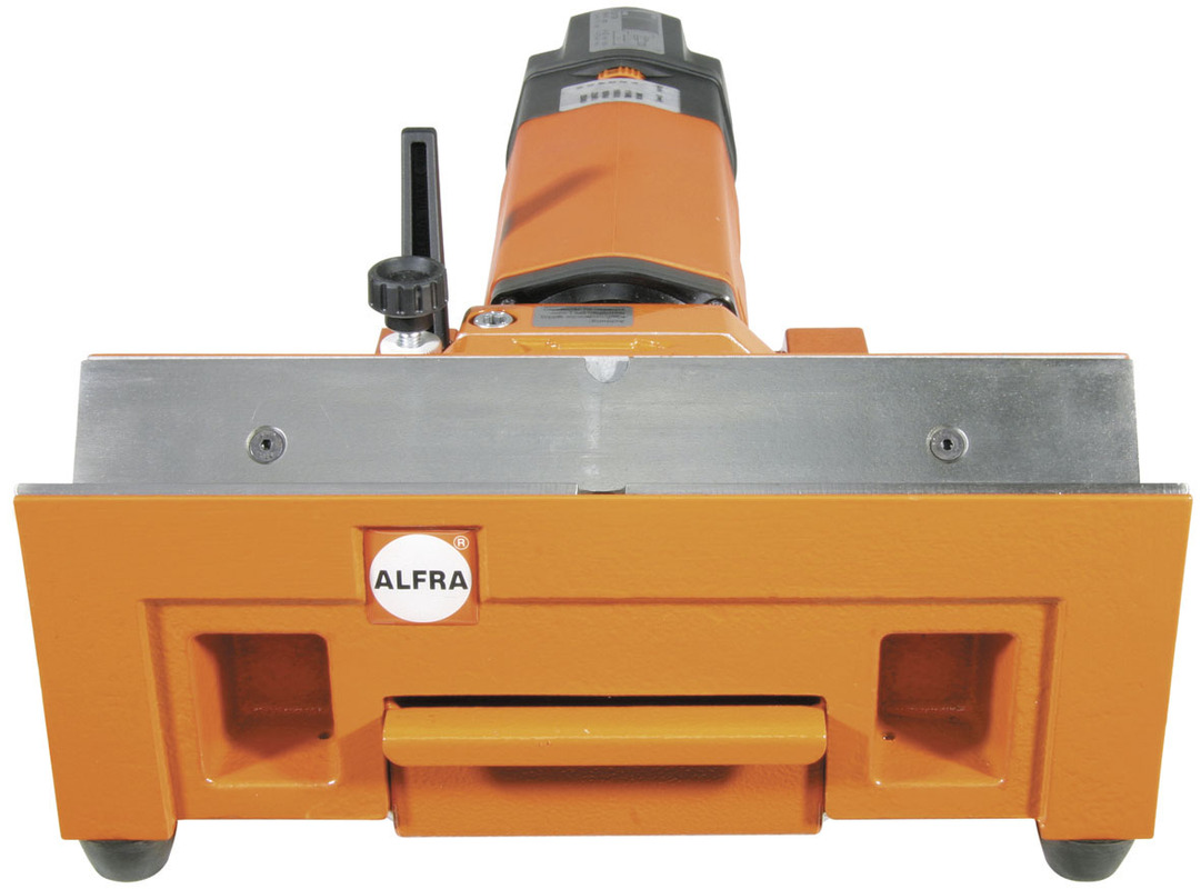 ALFRA Table pour appareil d'ébavurage de chants KFT 250 (sans moteur)