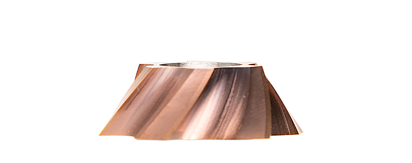 Bevel Mite Tête de fraisage 3.0 Tisinos® revêtement 35°profondeur de fraisage max. 6 mm
