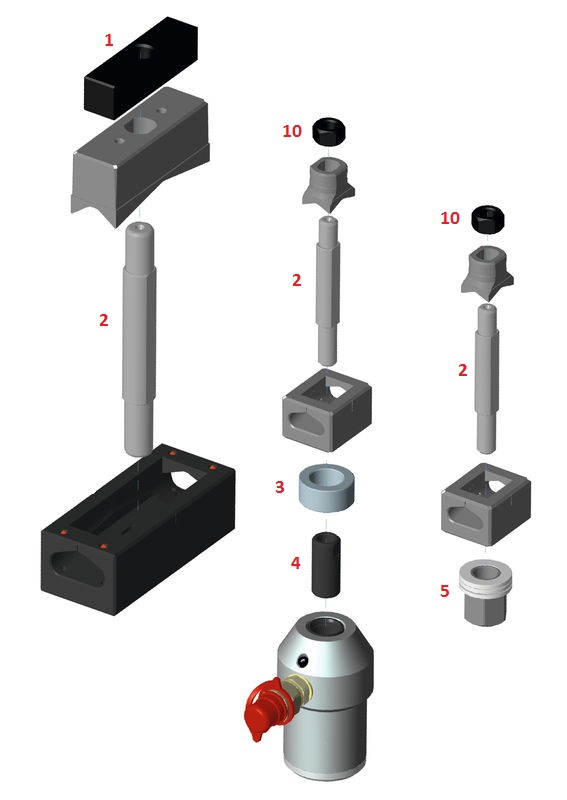 ALFRA Traction boulon Gr. 1