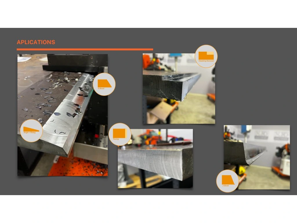 N.KO Automatische Schweisskantenfräsmaschine UZ47 SKILLMASTER