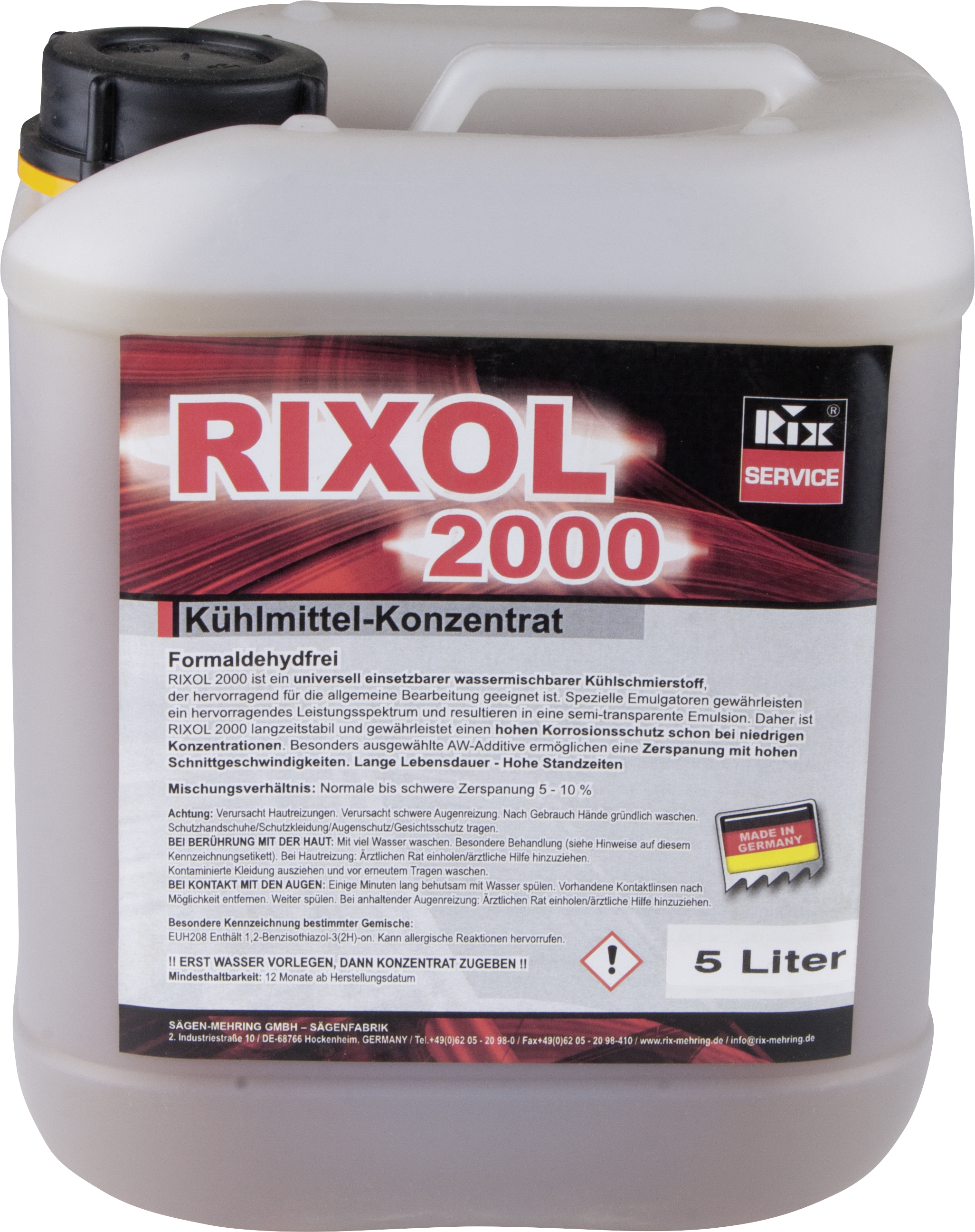 RixOL 2000 Liquide de refroidissement concentré